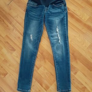 Maternity distressed skinny Jeans sz S